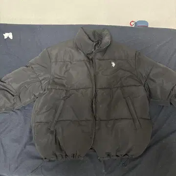 U.S. POLO ASSN. 블랙 다운 자켓 M