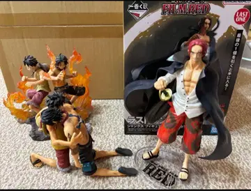 원피스 제일복권 라스트 원 샹크스 피규어 루피 에이스 세트