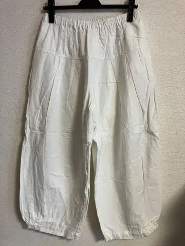 samansa mos2 면린넨 벌룬 팬츠