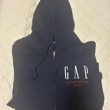 GAP 풀 집업 후드티 네이비