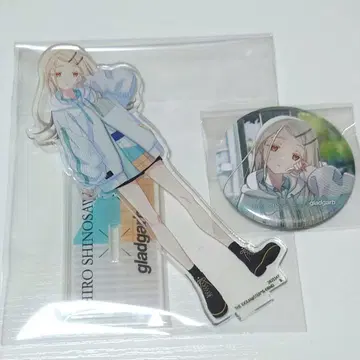 학원 아이돌 마스터 gladgarb 시노자와 히로 아크릴 스탠드&캔뱃지