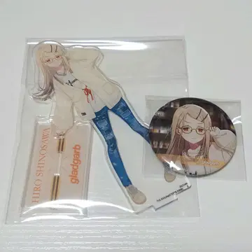 학원 아이돌 마스터 gladgarb 시노자와 히로 아크릴 스탠드&캔뱃지