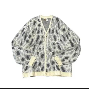 PENNEY'S TOWNCRAFT 레오파드 무늬 가디건