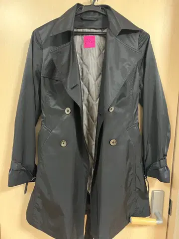 새상품급 Miss JUNKO 트렌치코트 베스트 탈부착 가능