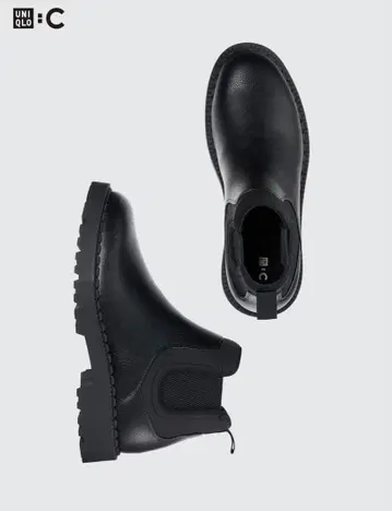 UNIQLO C 사이드 고어 부츠 블랙