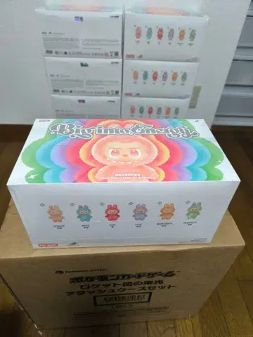 THE MONSTERS Big into Energy 봉제 인형 세트