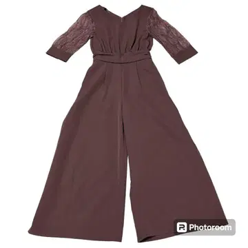 [ 새상품급 ] RANDA 란다 올인원 소매 레이스 V넥 결혼식 파티