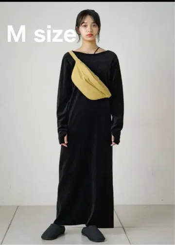 택 포함 새상품 earthy_ 오가닉 코튼 백산 벨로아 원피스