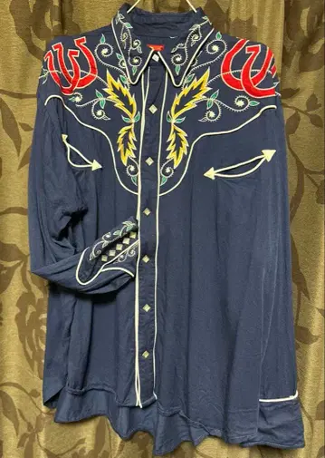 CREAM SODA 80년대 웨스턴 셔츠