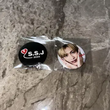 S.S.J 2025 시손 준 캔 배지