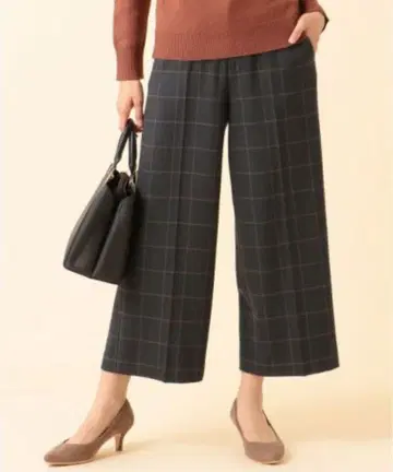 애니시스 써모트론 2WAY 스트레치 와이드 팬츠 2