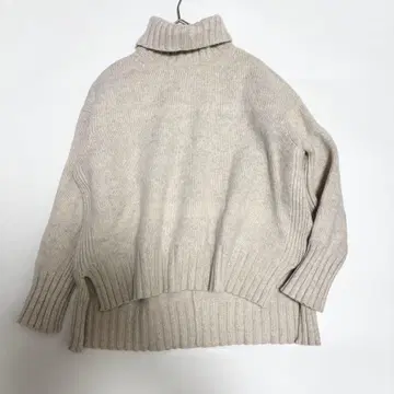 Tomorrowland 캐시미어 혼방 터틀넥 니트 그레이 계열