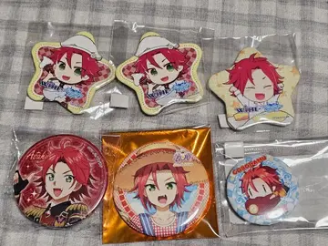 프리파라 아사히 캔뱃지 세트