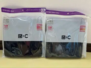 울트라 웜 히트텍 캐시미어 블렌드 터틀넥 T 2장 세트 XXL 사이즈