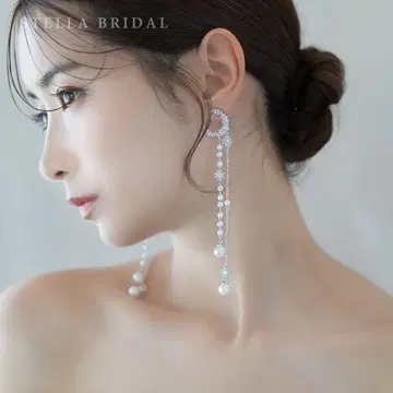 STELLA BRIDAL 큐빅 지르코니아 귀걸이