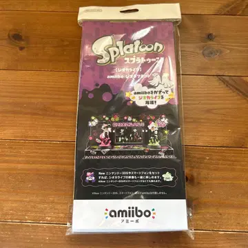 스플래툰 amiibo 디오라마 키트 시오카 라이브