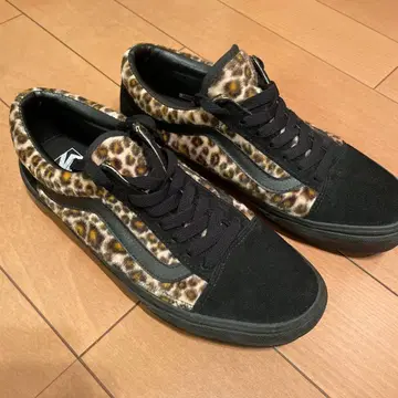 반스 올드스쿨 레오파드 무늬 26cm