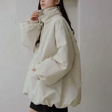 apres jour clair 벌룬 충전솜 아우터