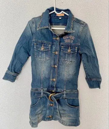 데님 미니 원피스 (숏팬츠)