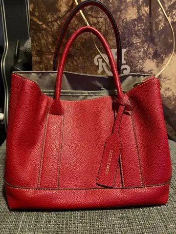 cache cache 카슈카슈 토트백 레드