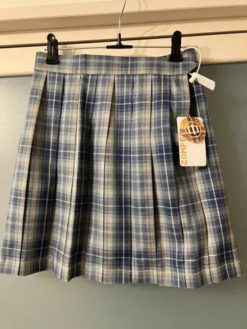 ZONPER 체크 미니 스커트