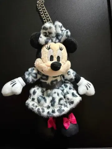 디즈니 레오파드 무늬 미니 인형 배지 봉제 인형 참