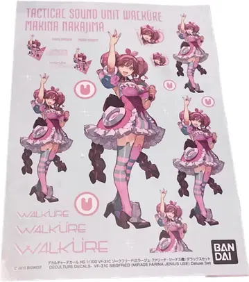 부속 데칼만 ( HG VF-31C 지크프리드 미라주기 DX 세트 )