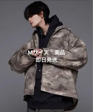 아들러 ADRER 리버서블 덕 후드티 자켓