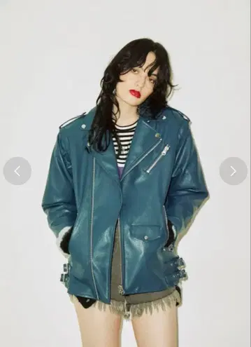 jouetie 라이더 자켓 2way 빈티지 라이크