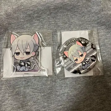 럭키독 백시 럭키 복권 복권 친구 캔뱃지 아크릴 스탠드 럭키독