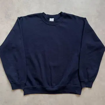 00s GILDAN 무지 맨투맨 네이비 빈티지