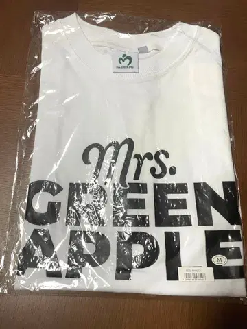 Mrs. GREEN APPLE 프린트T셔츠 M사이즈