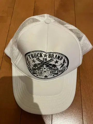 OTTO 트래커 햇 화이트 90s