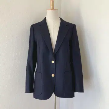 뉴요커 NEWYORKER 인그리드 ingrid 네이비 재킷 골드 버튼