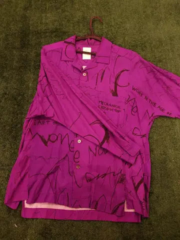 Name. 올 패턴 그래픽 프린트 셔츠