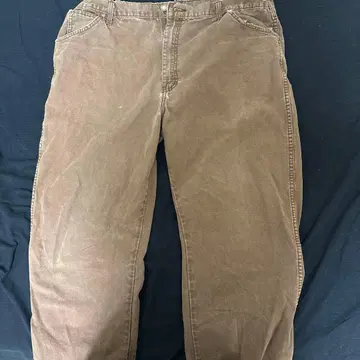 Dickies 브라운 워크 팬츠