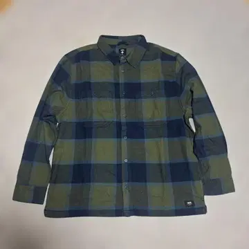 VANS 체크 무늬 플란넬 셔츠 L 사이즈