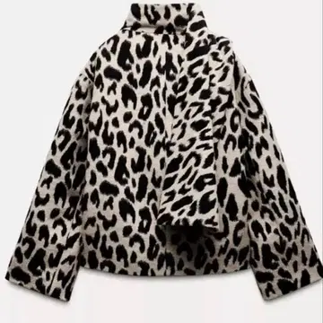 ZARA ZW Collection 울 스카프 코트