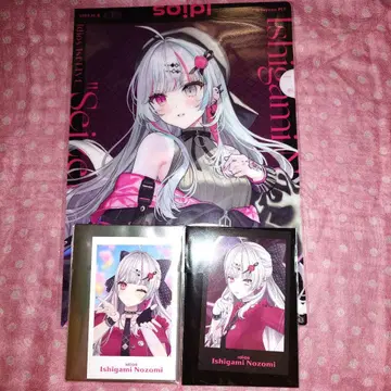 이시가미 노조미 니지산지 랜덤 폴라로이드풍 카드 혜택 파일 Idios