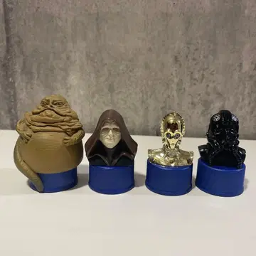 펩시 스타워즈 병뚜껑 4개 세트 C-3PO 외