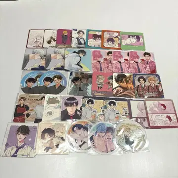 상업 BL 코스터 묶음 판매 약 31점 페이퍼 코스터 종이 코스터