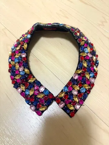 ECODECO 탈착식 옷깃 비쥬