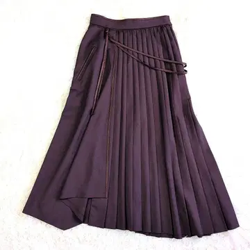 [ USED ] UNITED TOKYO 플리츠 롱 스커트 사이즈 1