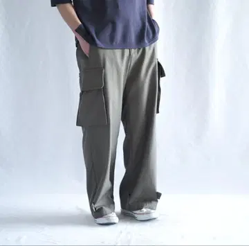 신견본공장 하타야 카고 사이즈 2 페이드 그린