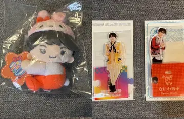 나니와단시 산리오 봉제 인형 아크릴 스탠드 오니시 류세이