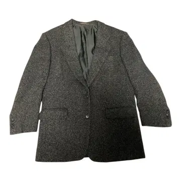 빈티지 이탈리아제 다크 그레이 테일러드 자켓