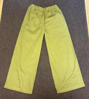 DIARIES 올리브 그린 캐주얼 팬츠