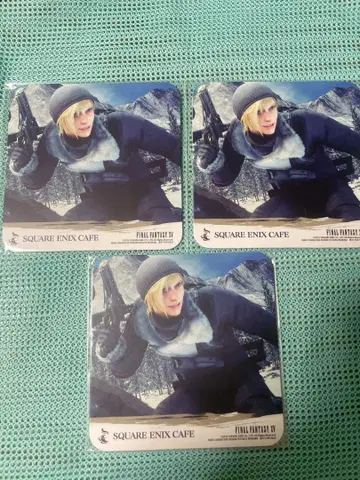 파이널 판타지 XV 콜라보 카페 코스터 프롬프트