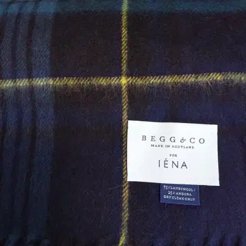 IENA 이에나 begg&co 베그앤코 별주 대형 스톨