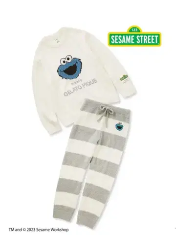 gelato pique sesame street 룸웨어